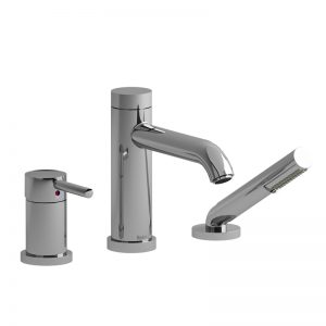 Robinet de bain 3 morceaux Type P (pression équilibrée) avec douchette